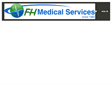Tablet Screenshot of fhmedicalservices.com